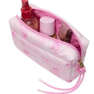 🎀Pinkxloveshackfancy Floral Pink Cosmetic Bag🎀